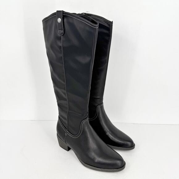 Naturalizer Womens SOUL Naturalizer Zoya Boots US 8 Wide Black Knee High NIB - Picture 6 of 12